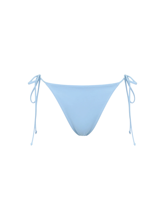Woman light blue cheeky swim briefs Naomi