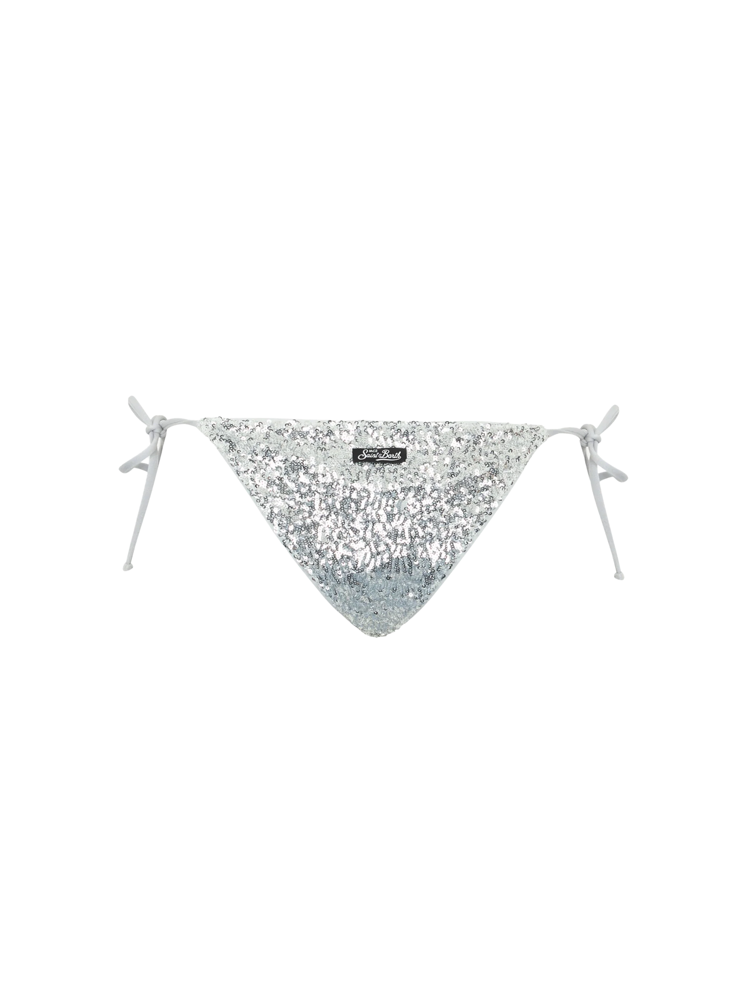Woman silver sequins swim briefs Marielle