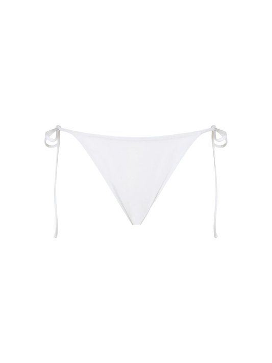 Woman white classic swim briefs Marielle