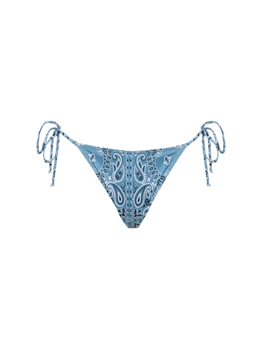 Marielle classic swim briefs with bandanna print