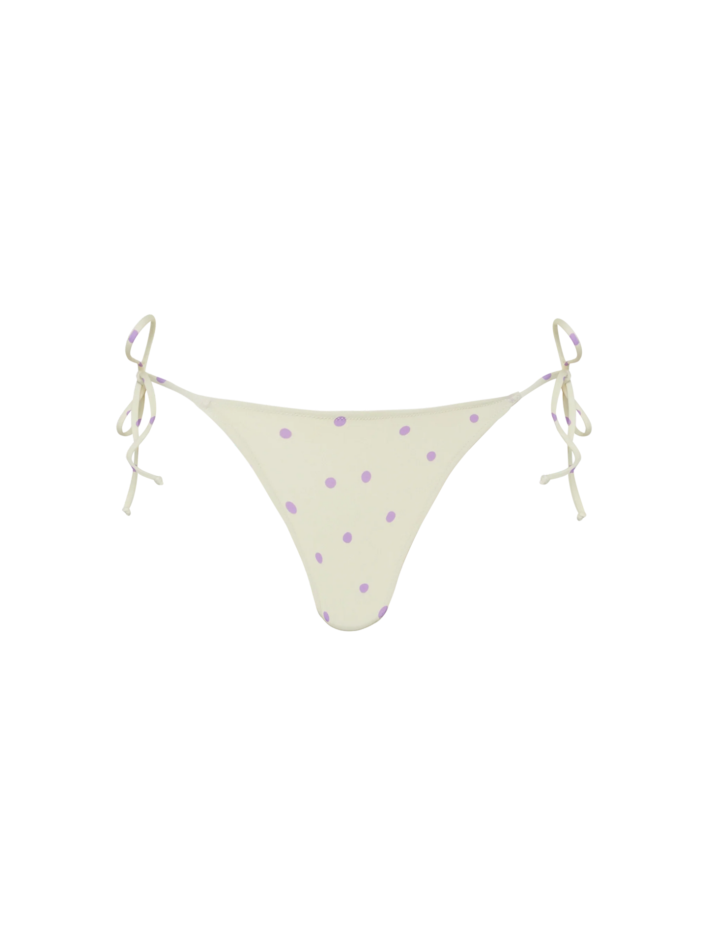 Marielle classic swim briefs with polka dots print