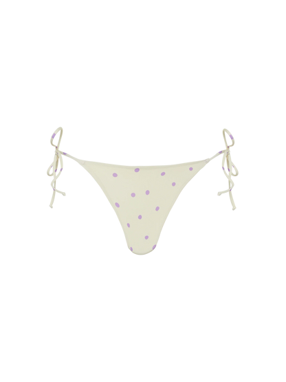 Marielle classic swim briefs with polka dots print