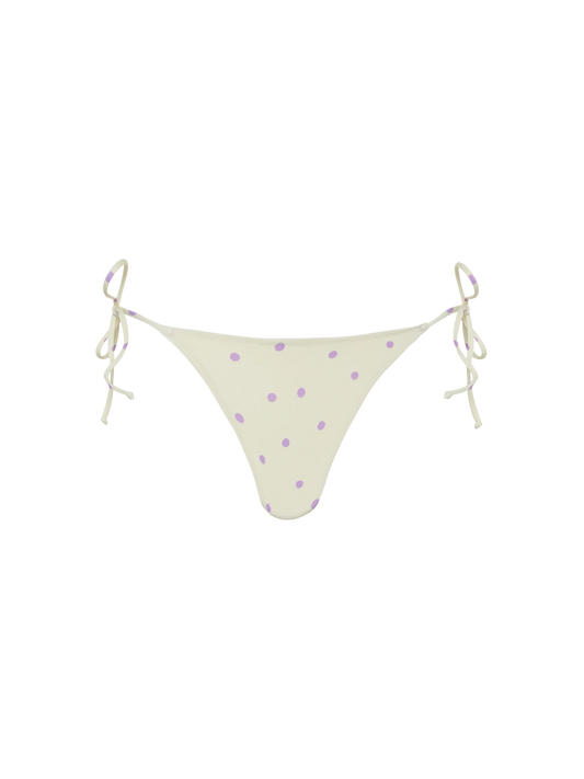 Marielle classic swim briefs with polka dots print