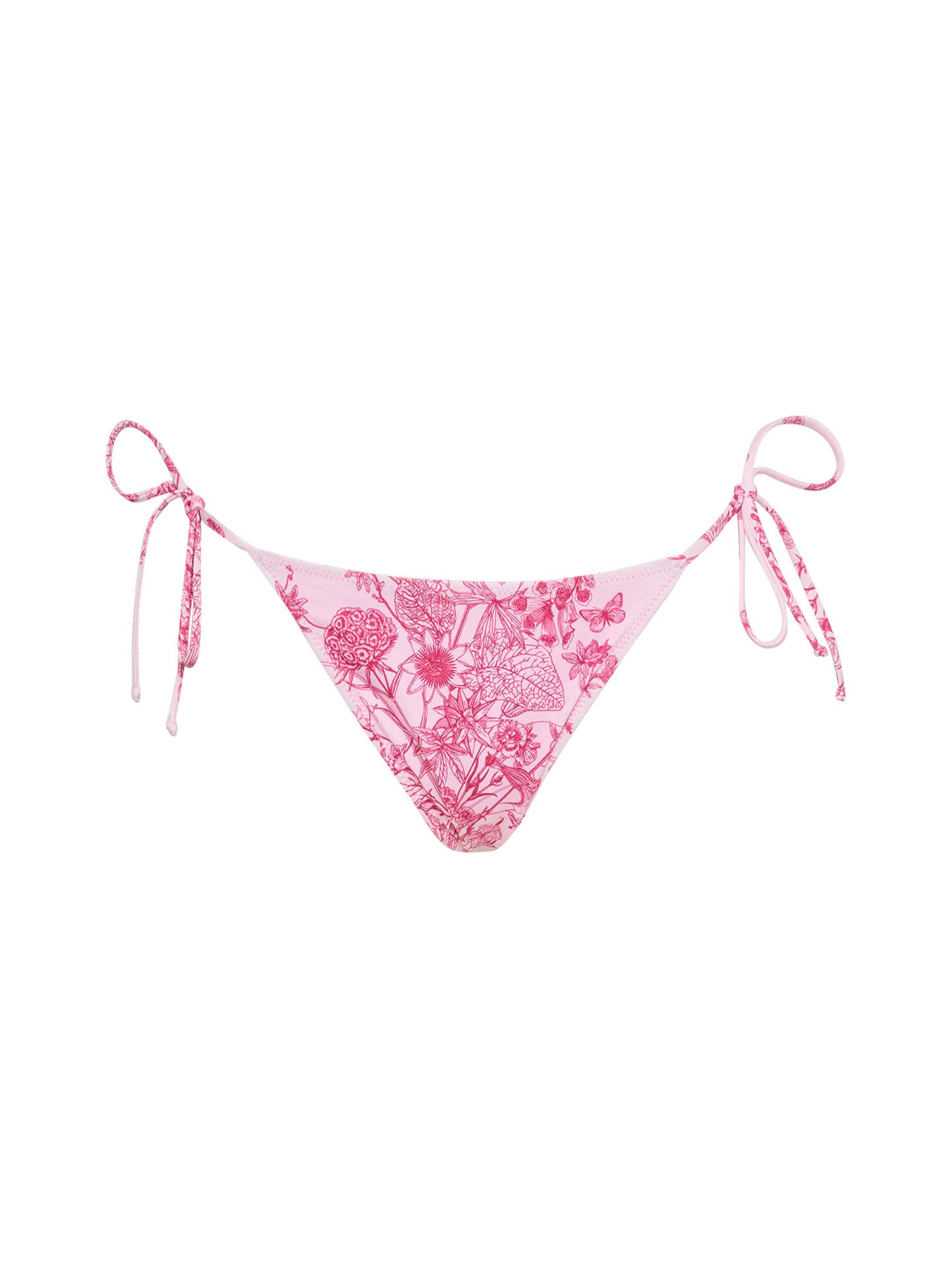 Marielle classic swim briefs with toile de jouy print