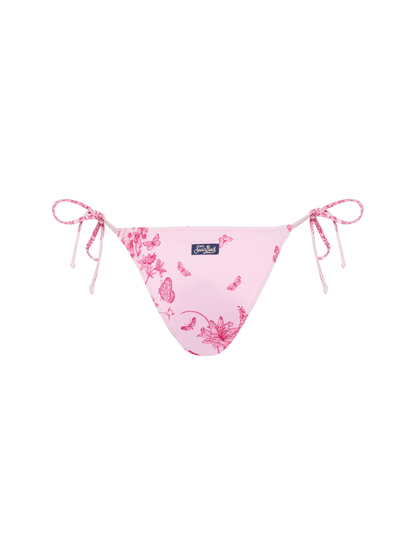 Marielle classic swim briefs with toile de jouy print