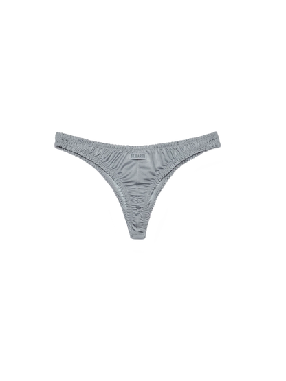 Nalu shimmer grey cheekiest swim briefs