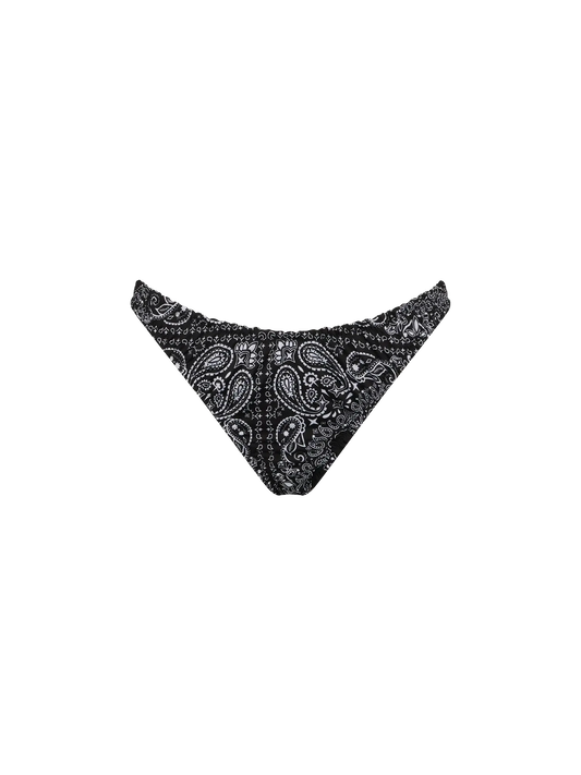 Nalu cheekiest swim briefs with bandanna print