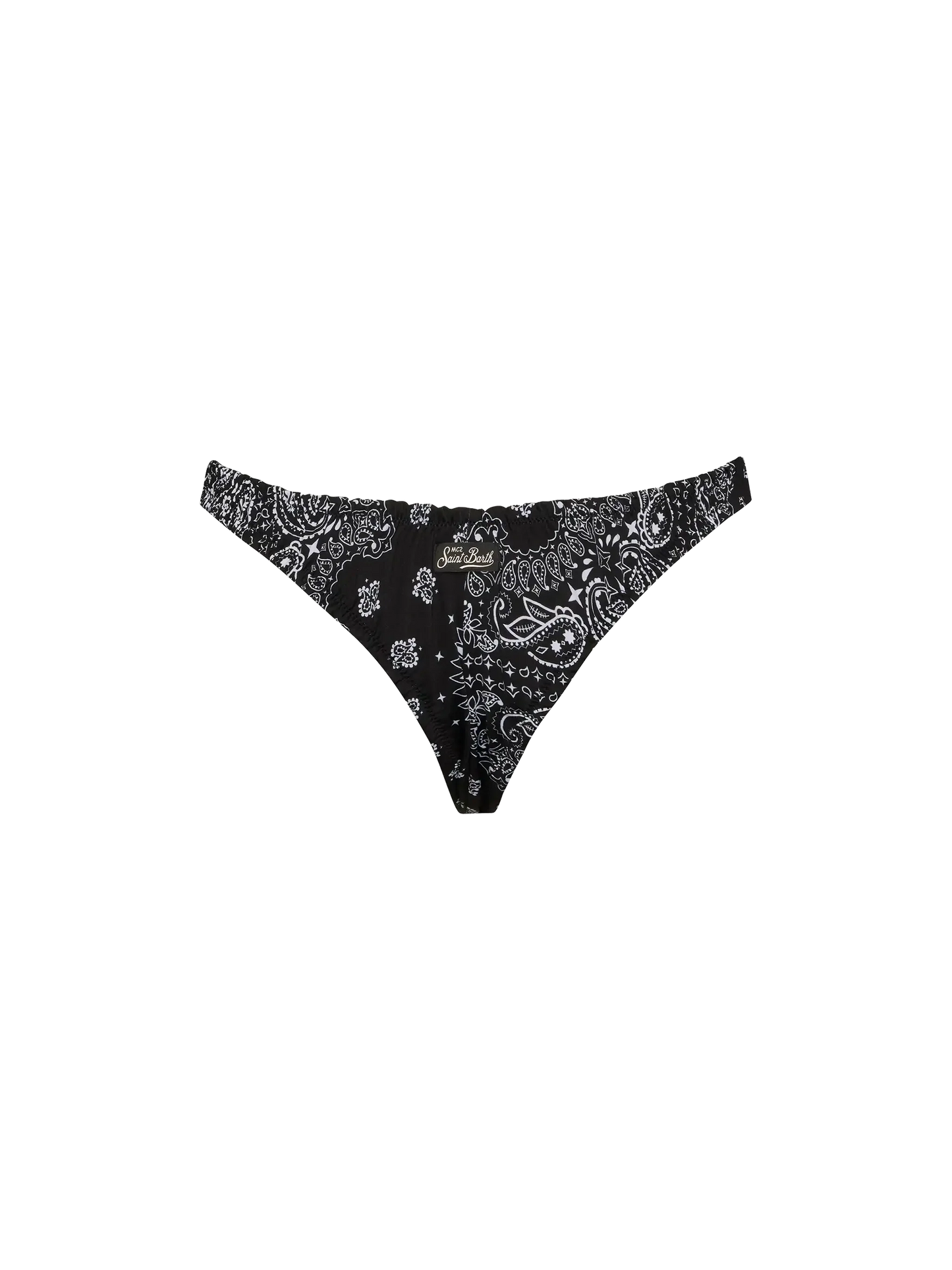 Nalu cheekiest swim briefs with bandanna print