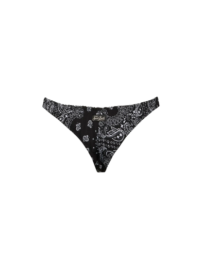Nalu cheekiest swim briefs with bandanna print