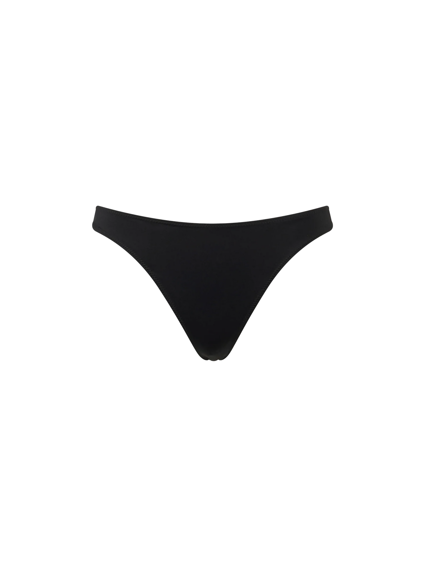 Woman black cheeky swim briefs Naomi