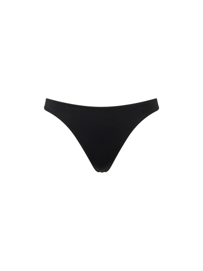 Woman black cheeky swim briefs Naomi