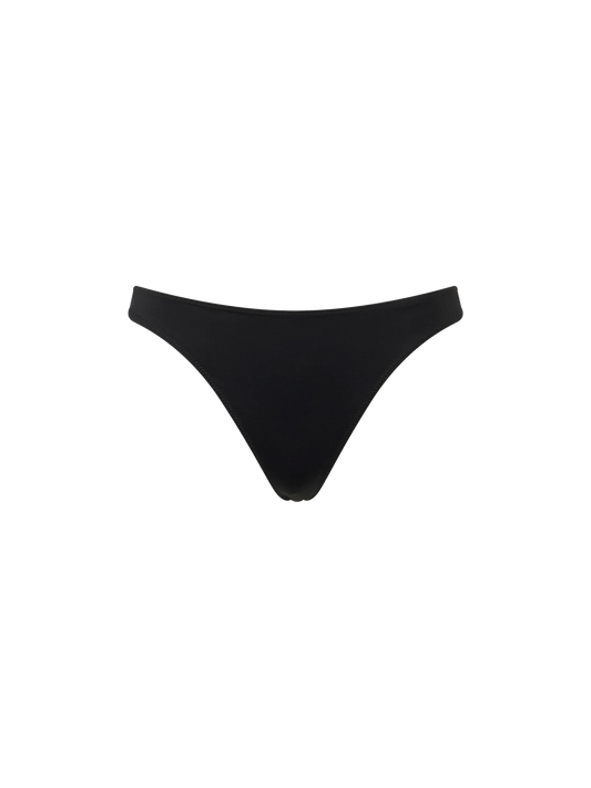 Woman black cheeky swim briefs Naomi