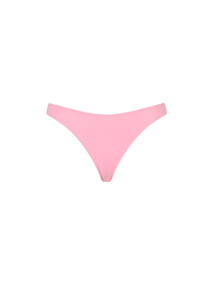 Woman pink cheeky swim briefs Naomi