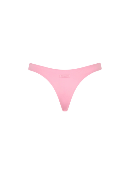 Woman pink cheeky swim briefs Naomi