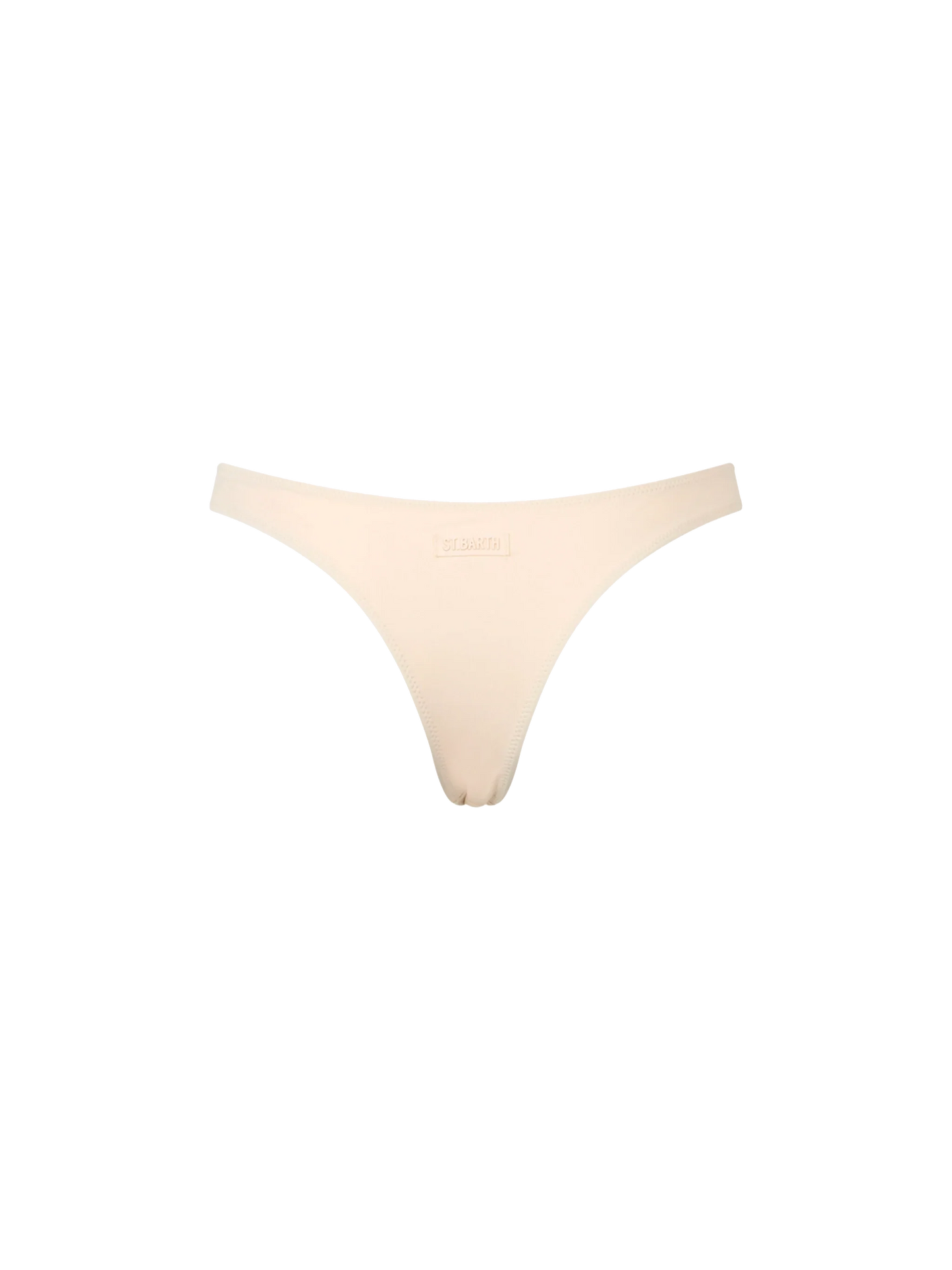 Woman beige cheeky swim briefs Naomi