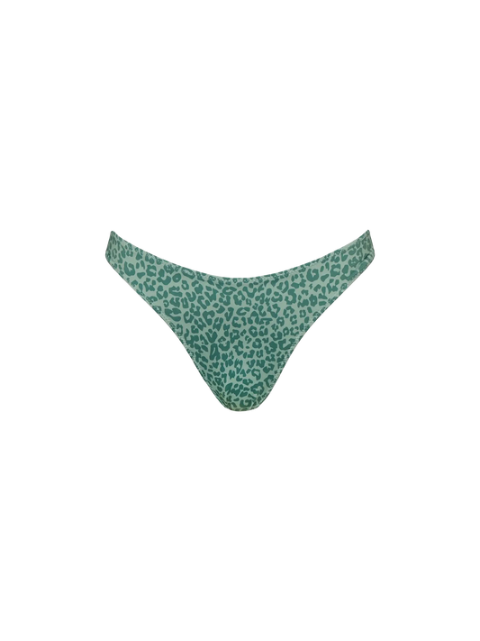 Naomi cheeky swim briefs with animalier print