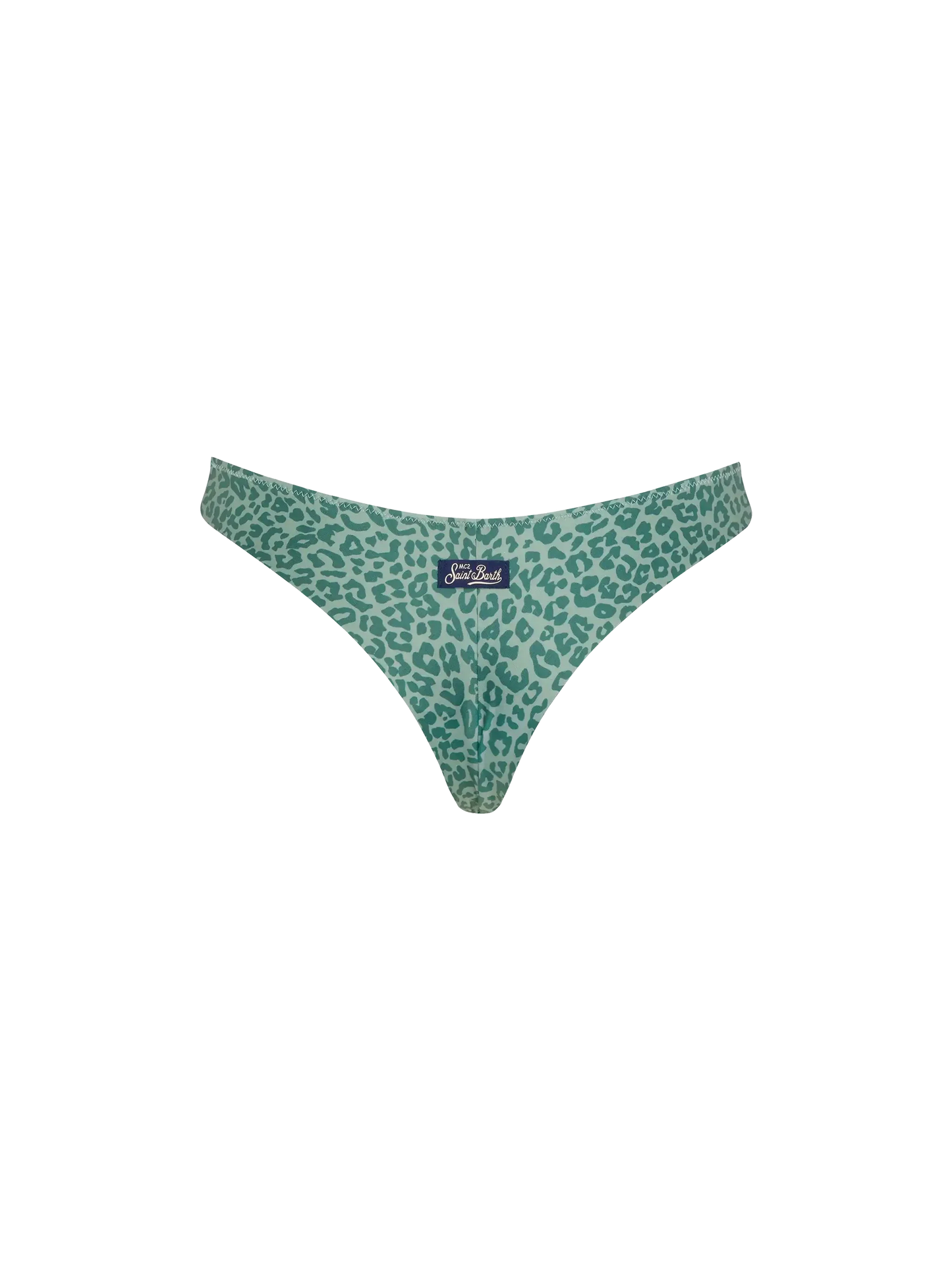 Naomi cheeky swim briefs with animalier print