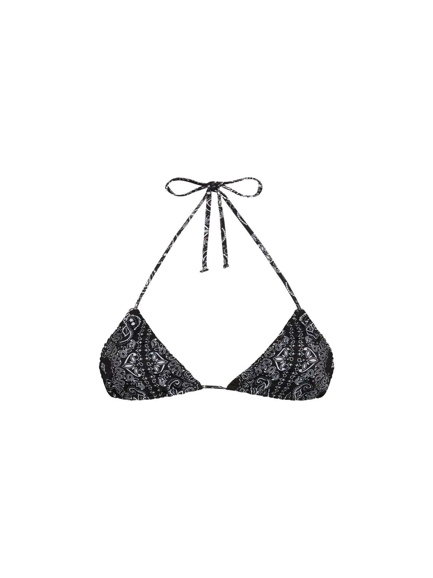 Nilly classic triangle top with bandanna print
