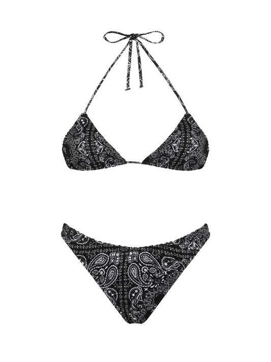 Triangle bikini Nilly Nalu with bandanna print