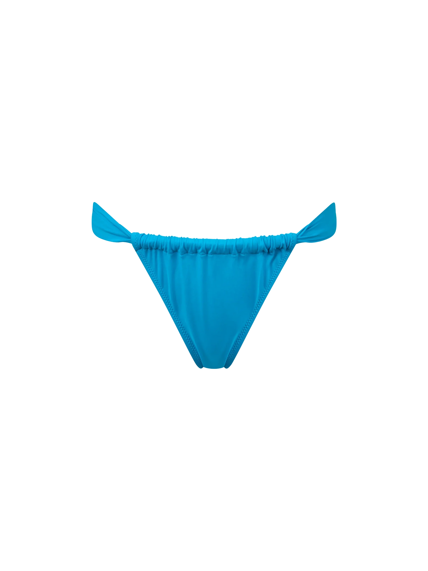 Woman turquoise cheekiest swim briefs Noelle
