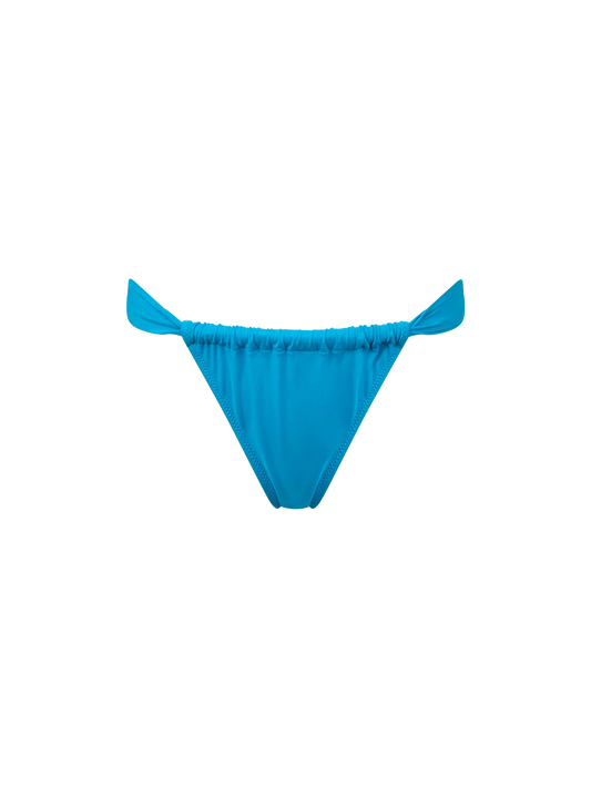 Woman turquoise cheekiest swim briefs Noelle