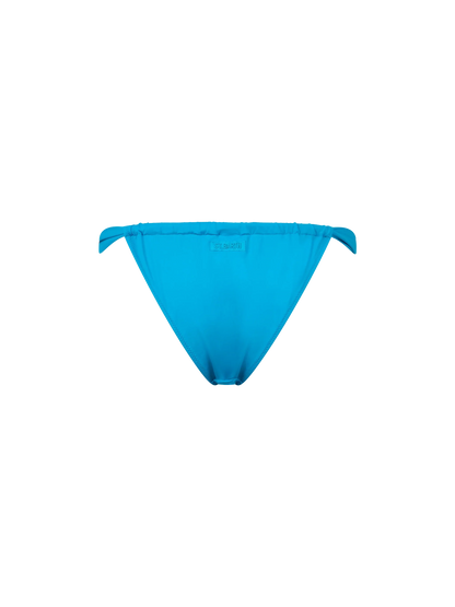 Woman turquoise cheekiest swim briefs Noelle