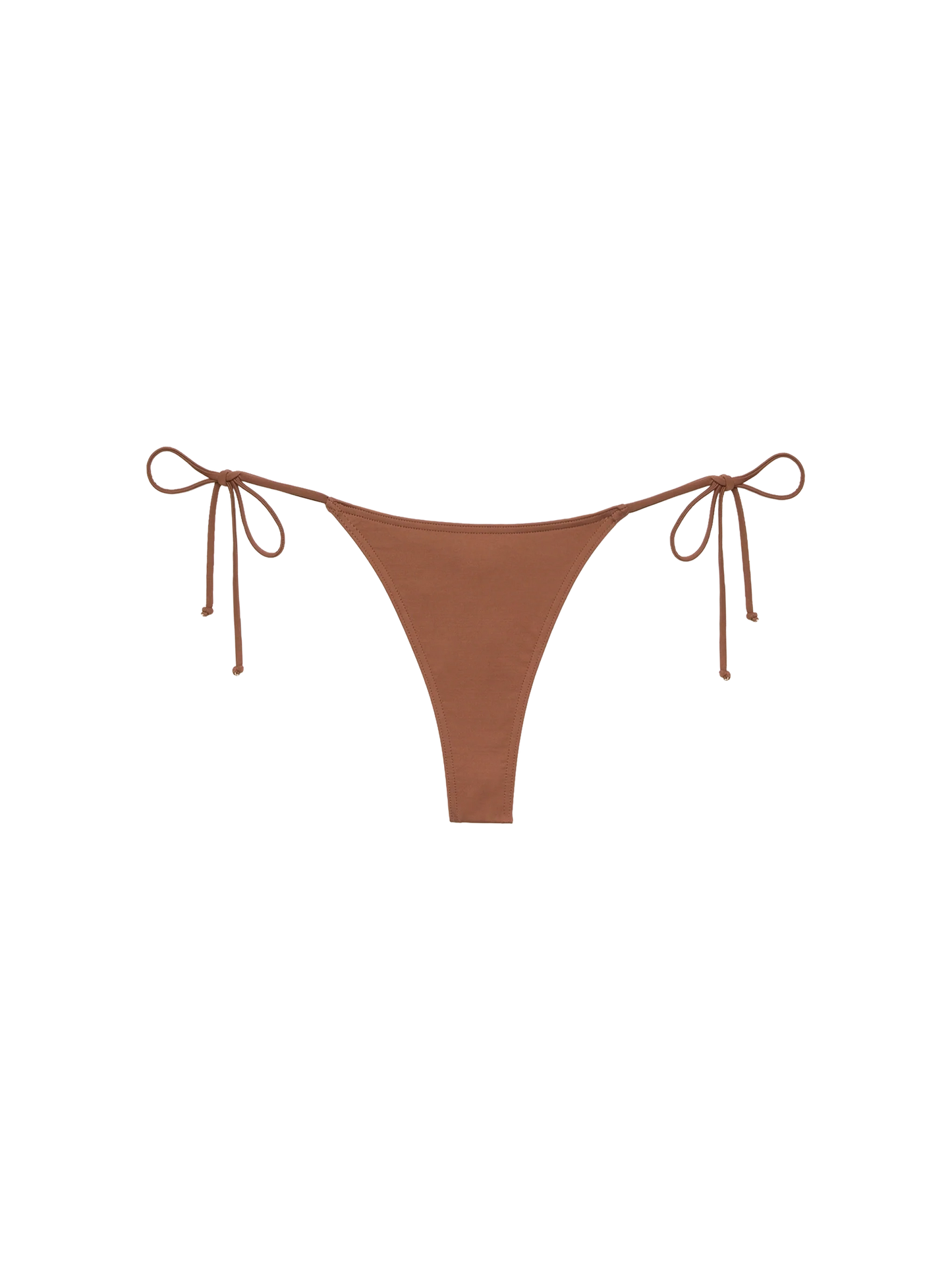 Norah brown cheeky swim briefs