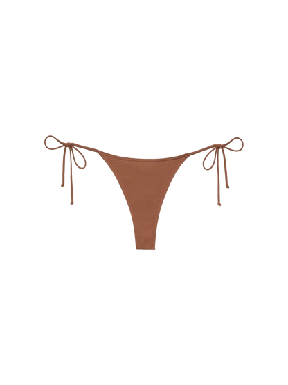 Norah brown cheeky swim briefs