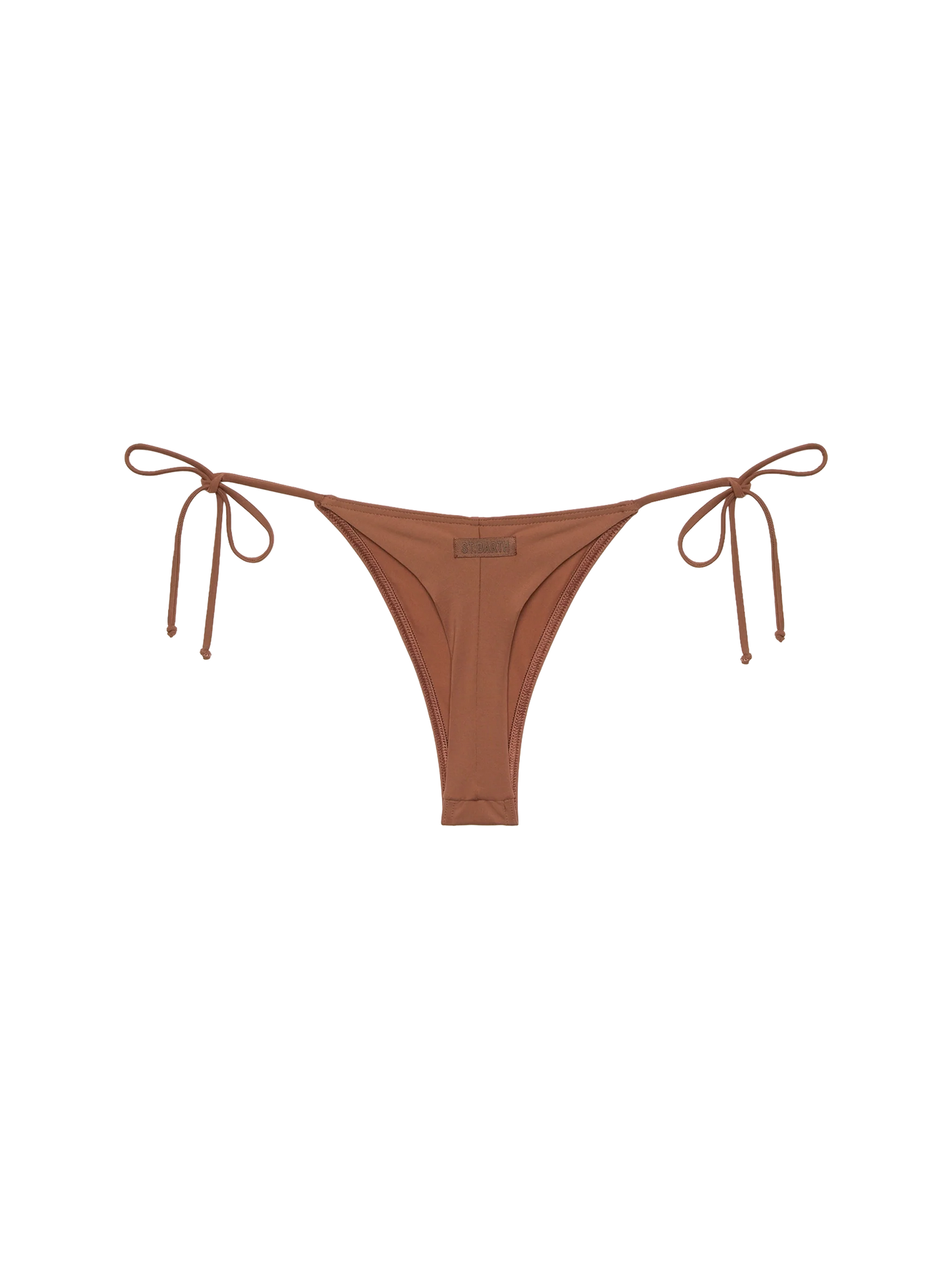 Norah brown cheeky swim briefs