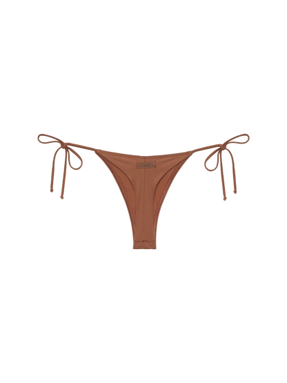 Norah brown cheeky swim briefs