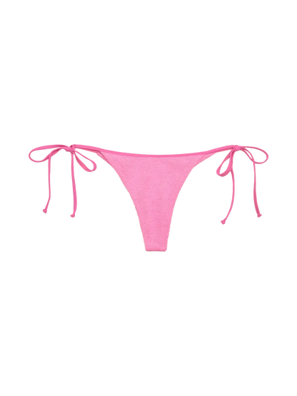 Norah pink crinkle cheekiest swim briefs