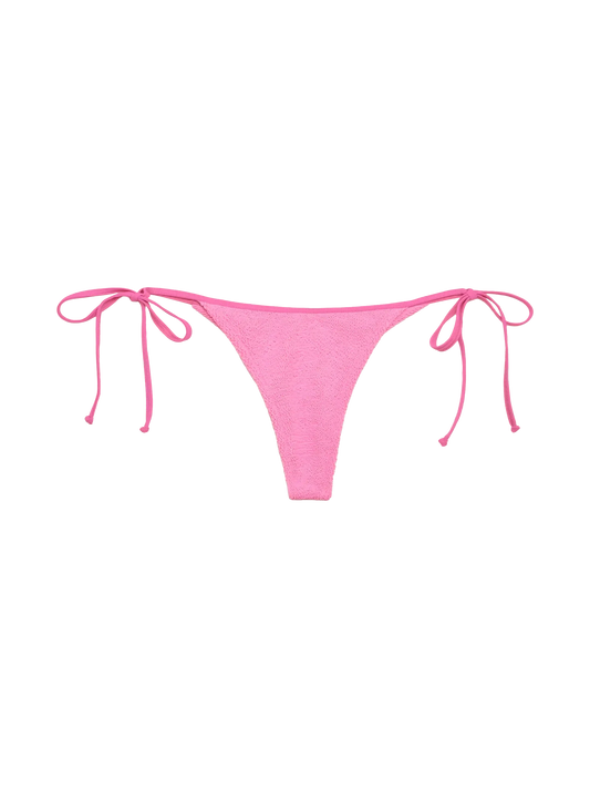 Norah pink crinkle cheekiest swim briefs