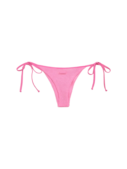 Norah pink crinkle cheekiest swim briefs