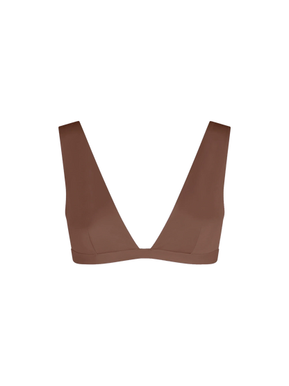 Woman heatsealed scooped beach top Ofelia