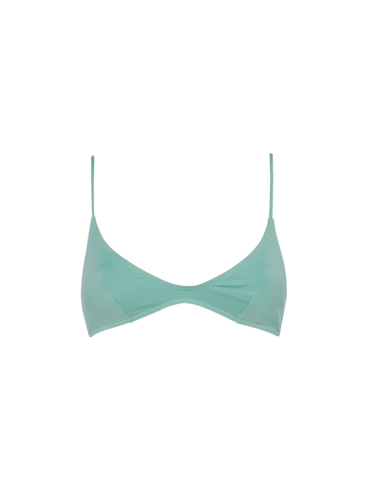 Paloma sage green scoop bralette