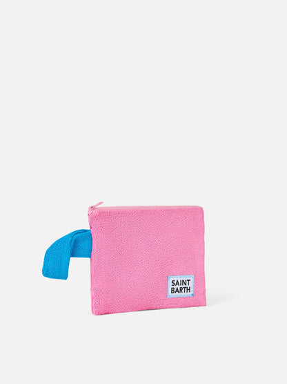 Pareasy pink crinkle pochette