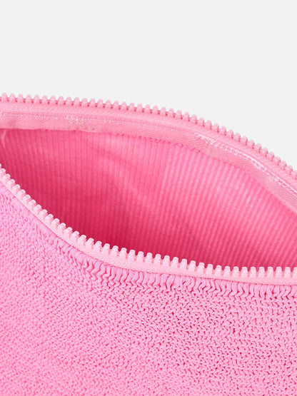 Pareasy pink crinkle pochette