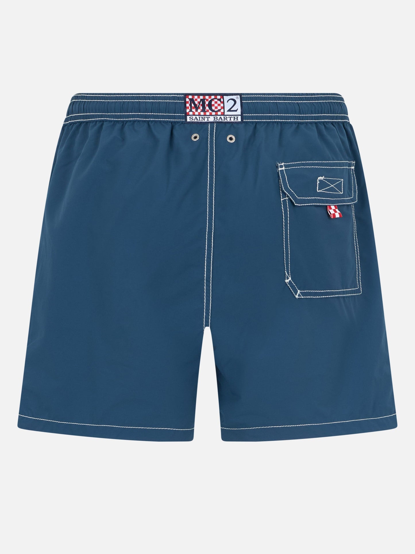 Navy blue classic light swim shorts Patmos