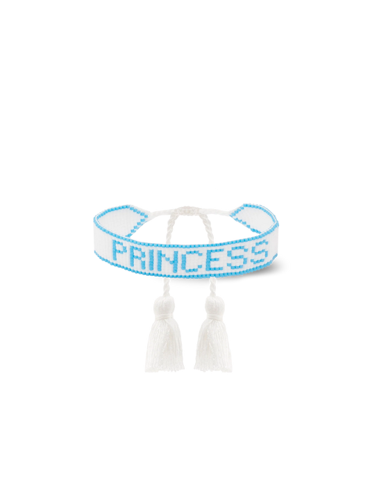 Pearls bracelet with Princess lettering