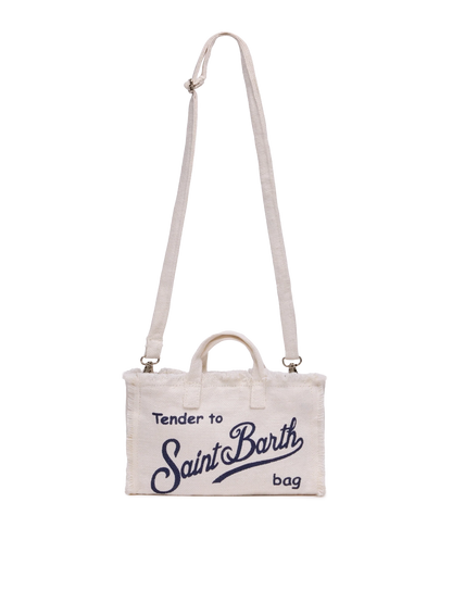 Off-white linen Phone Bag - MC2 Saint Barth