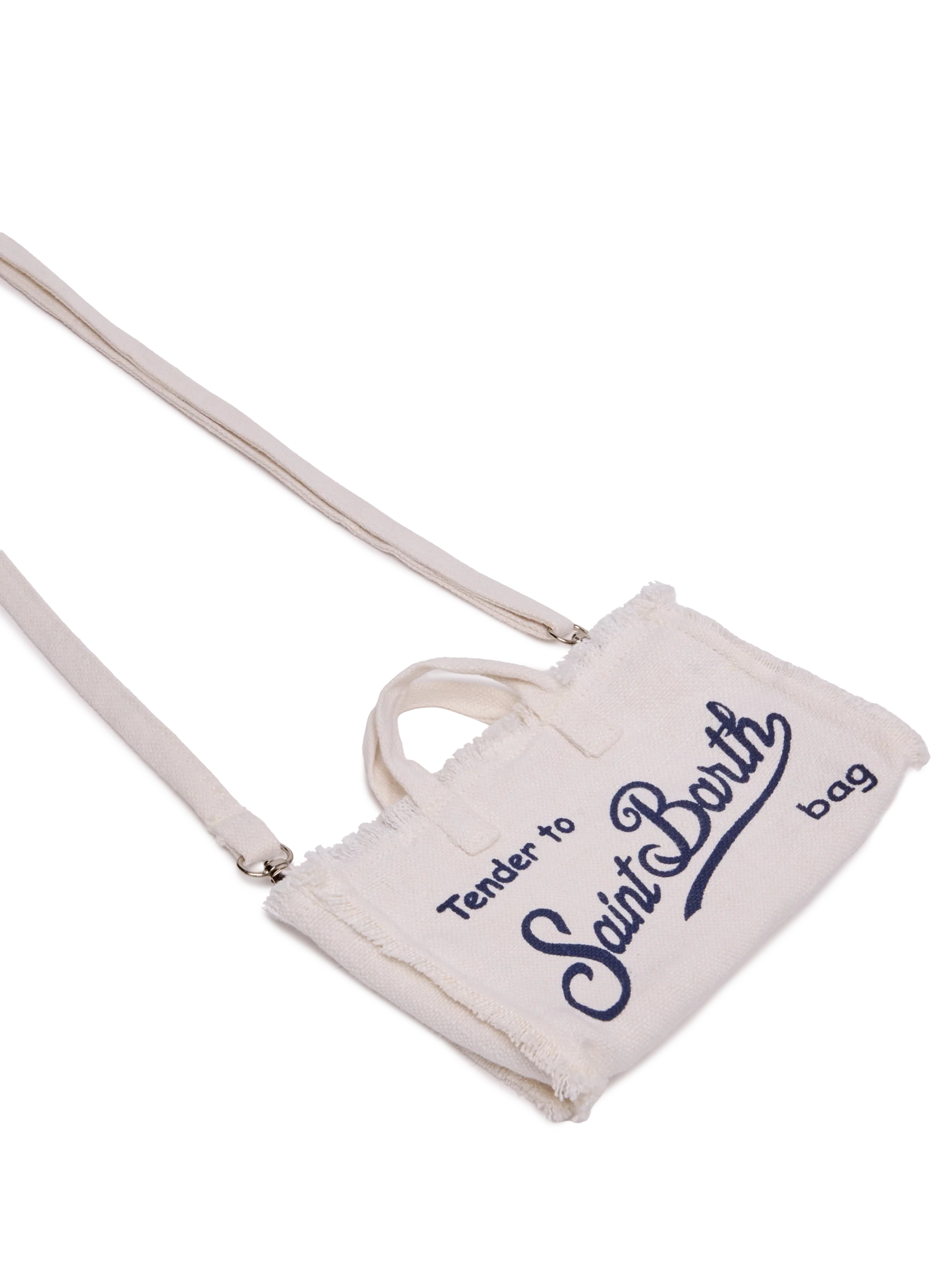 Off-white linen Phone Bag - MC2 Saint Barth