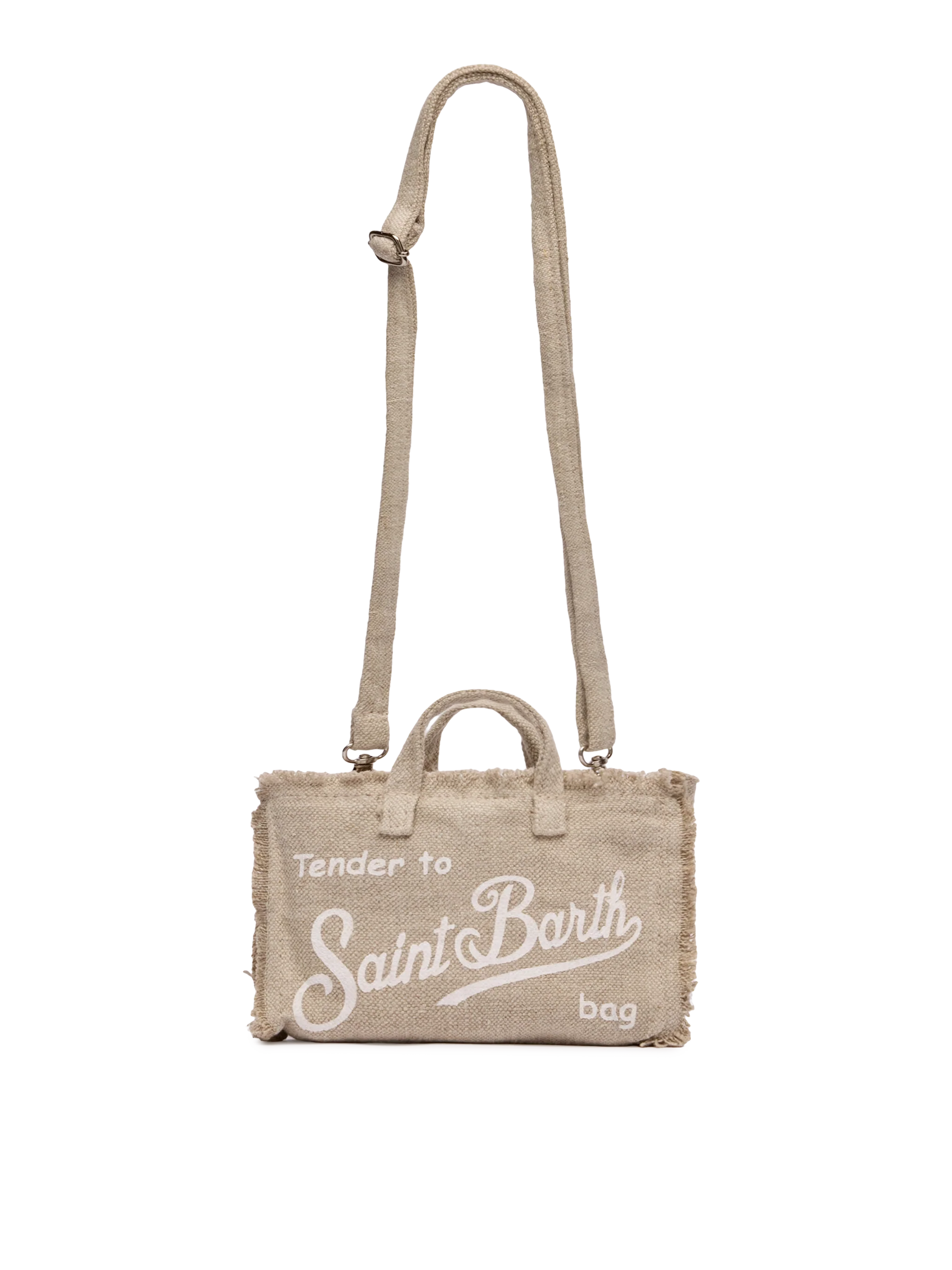 Beige linen Phone Bag - MC2 Saint Barth