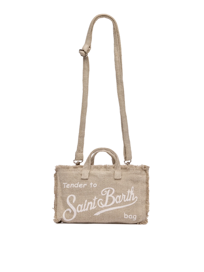 Beige linen Phone Bag - MC2 Saint Barth