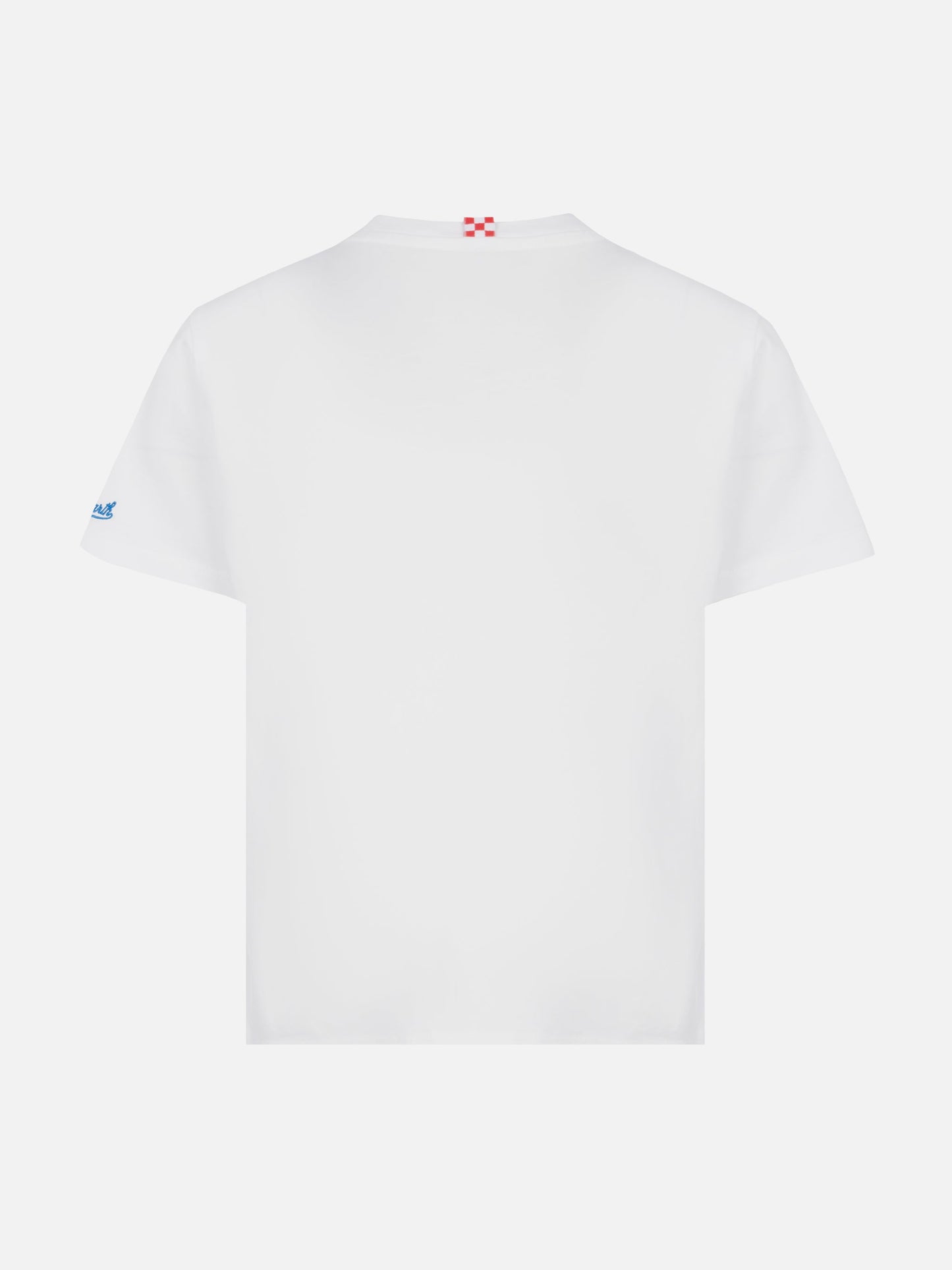 Portofino Jr cotton jersey t-shirt with Capriccio di Mare embroidery | INSULTI LUMINOSI SPECIAL EDITION