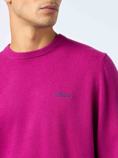 Man peony cashmere blend crewneck sweater Regent