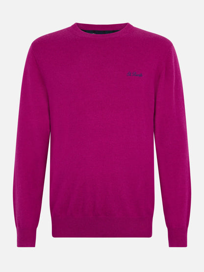 Man peony cashmere blend crewneck sweater Regent