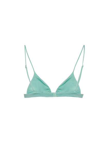 Rylie sage green triangle top