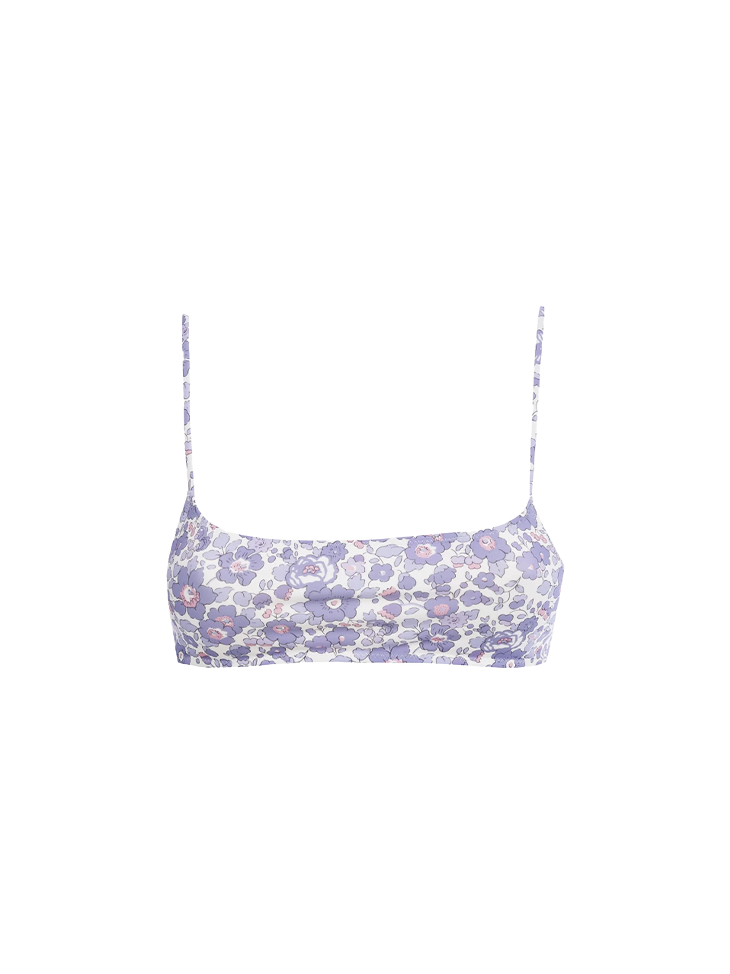 Woman Betsy bralette beach top Sadie| MADE WITH LIBERTY FABRIC
