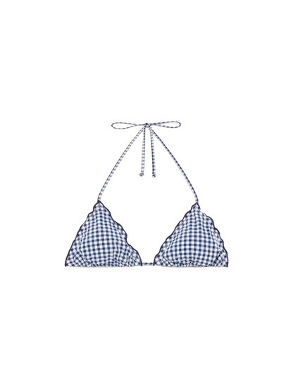 Sagittarius classic triangle top with gingham print