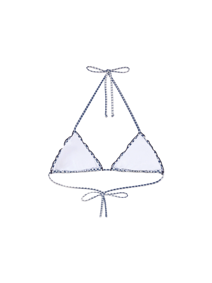 Sagittarius classic triangle top with gingham print